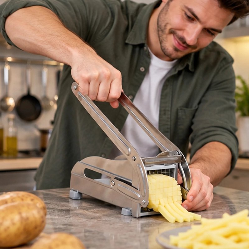 Coupe frite robuste et durable