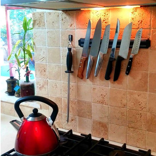 porte couteaux magnetique esthetique