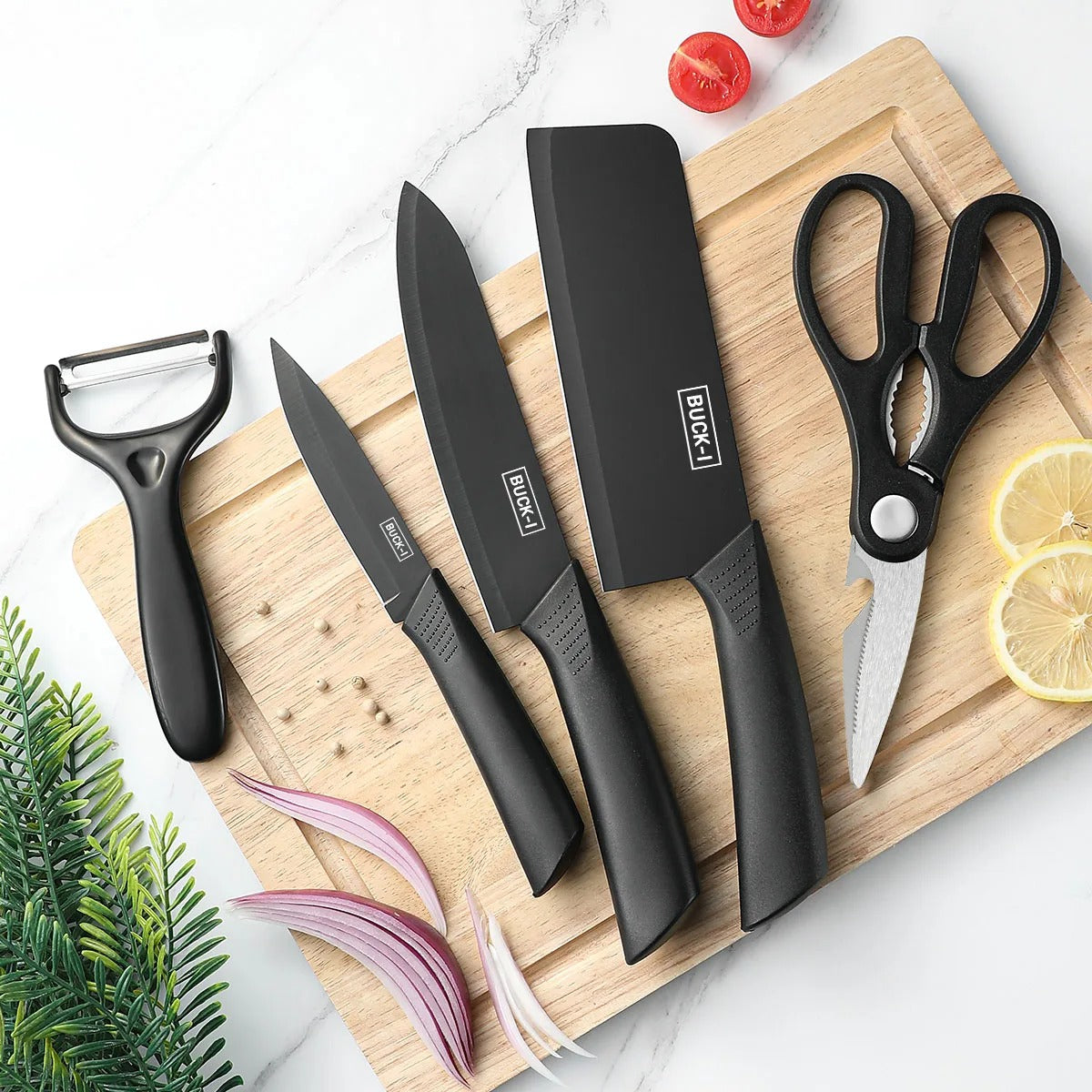 SET DE COUTEAUX DE CUISINE | FORGE NOIRE™