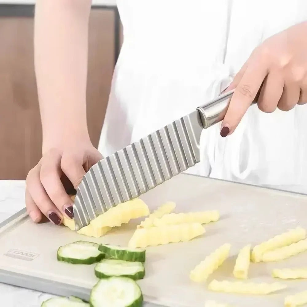 Decoupe frite manger frais