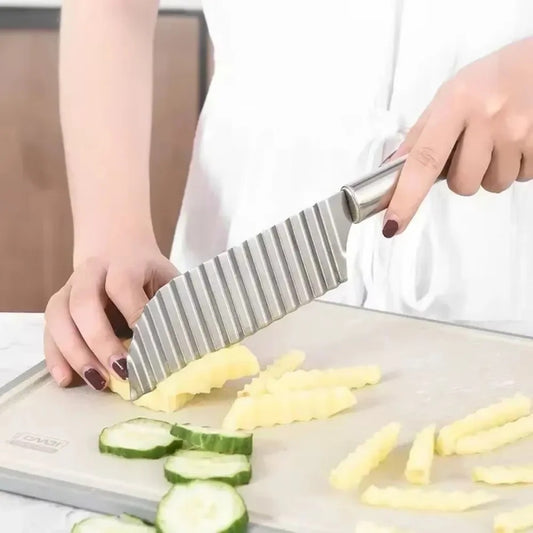 Decoupe frite manger frais