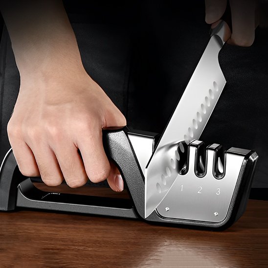 affuteur couteaux base antiderapante