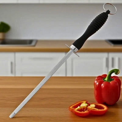affuteur couteaux sur poivron