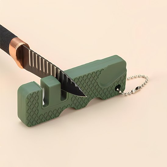 affuteur couteaux vert