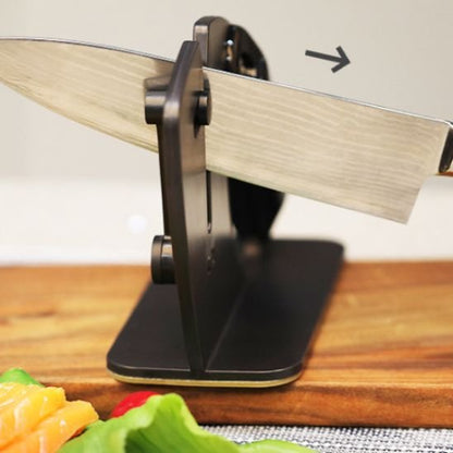 aiguiseur couteau lame stable 