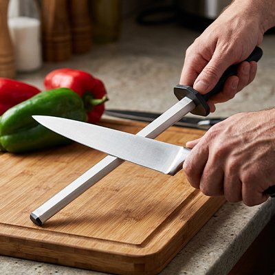  Aiguiseur de couteau en ceramique