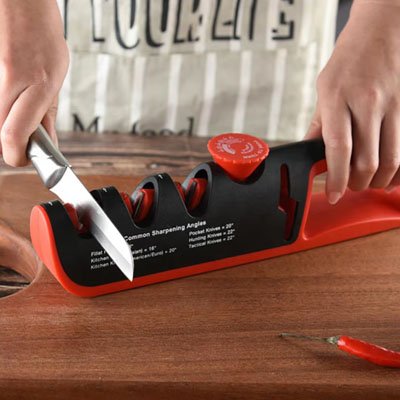Aiguiseur de couteaux parer bonne finition