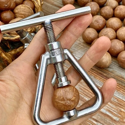 casse noix en acier inoxydable