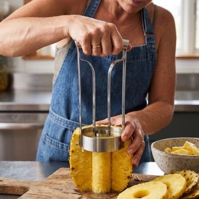 Coupe ananas​ réduction du gaspillage