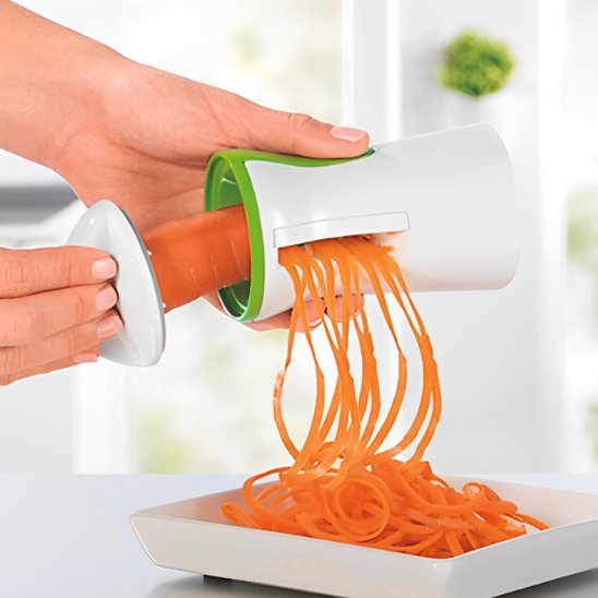 coupe legume manuel spirales carottes