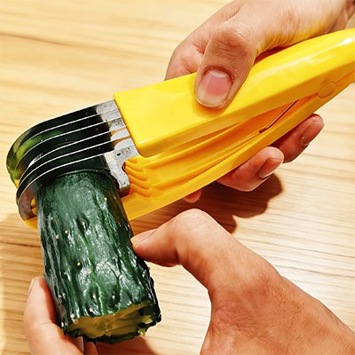 Coupe legumes avec poignée ergonomique