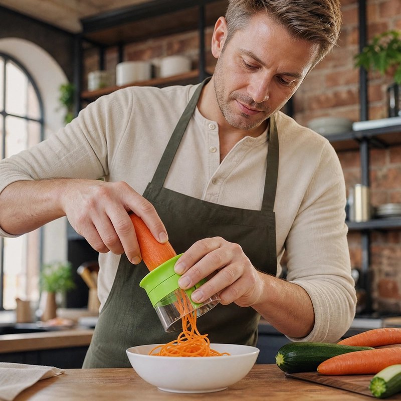 Coupe legumes carotte en spaghetti