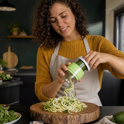 Coupe legumes courgette en spirale
