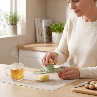 Coupe legumes lame en acier inoxydable