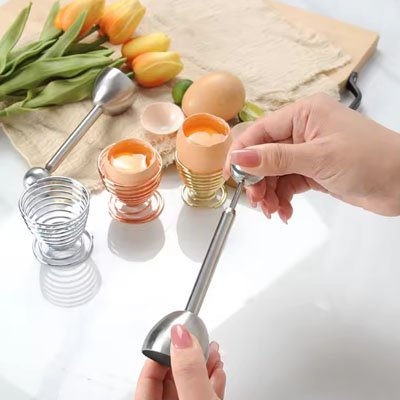 Coupe oeuf acier inoxydable