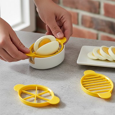 Coupe oeuf en deux