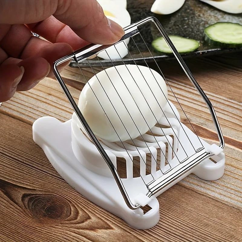 coupe oeuf fils en acier inoxydable