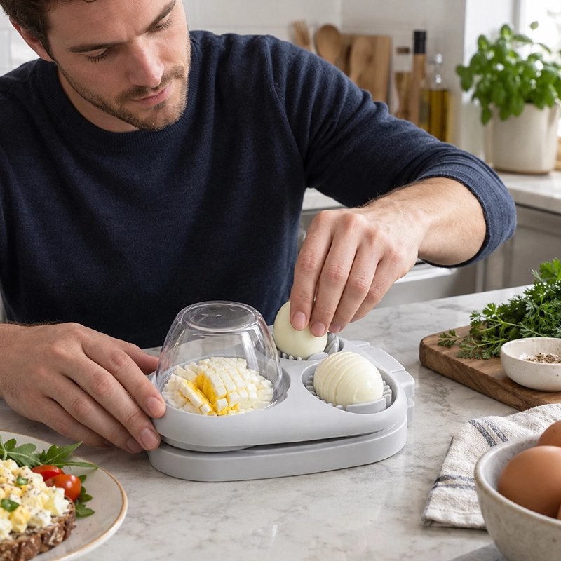 Coupe oeuf materiau resistant