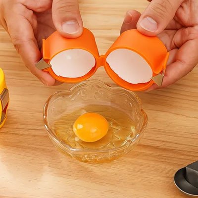 Coupe oeuf par simple pression