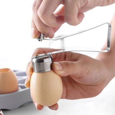 Coupe oeuf poignee longue