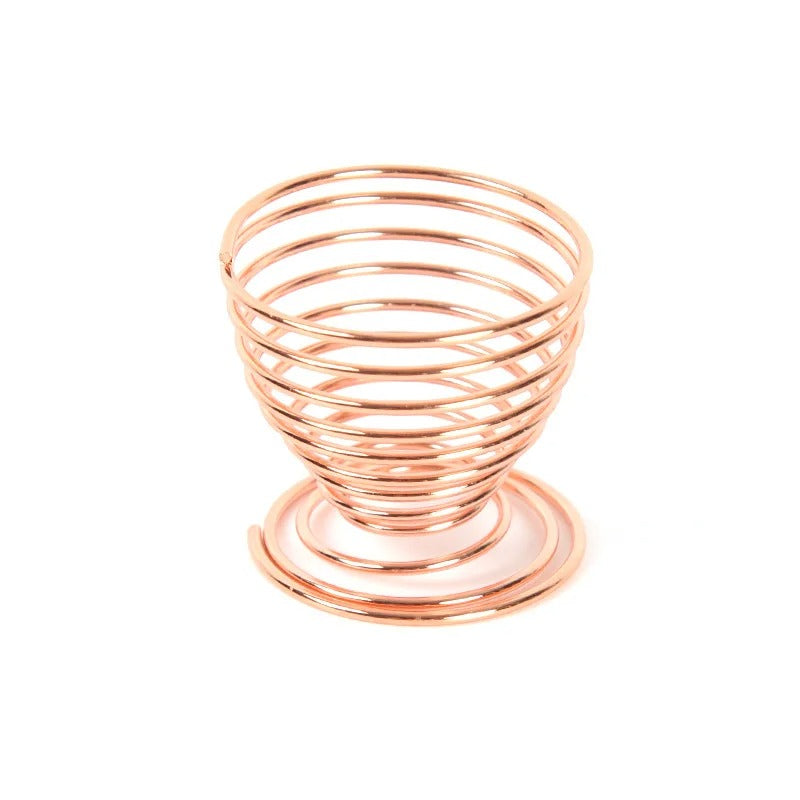 coupe oeuf variante coquetier rose or
