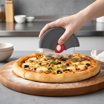 Couteau à pizza sans effort
