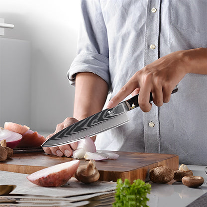 couteau a viande emincer echalottes