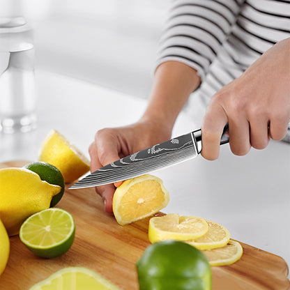 couteau a viande trancher citrons