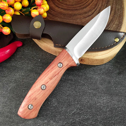 couteau de boucher presentation sur etui