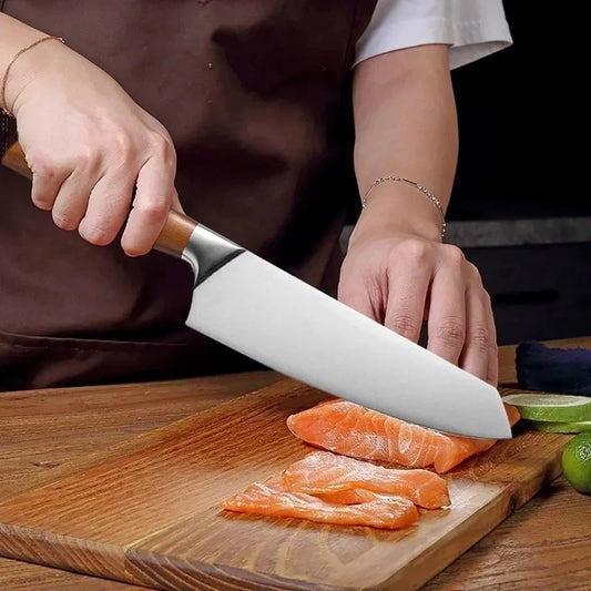 couteau de boucher santoku