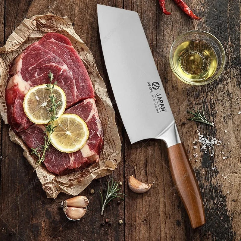 couteau de boucher steak citron