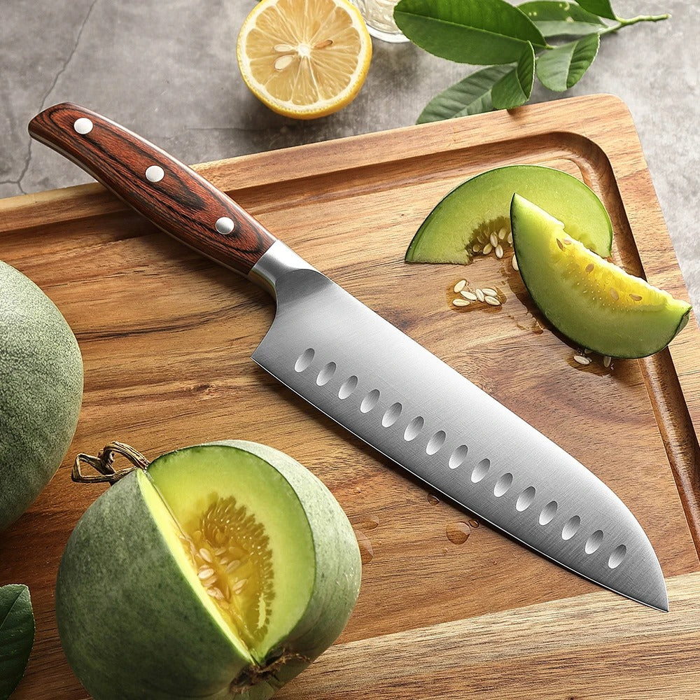 couteau de cuisine professionnel melon miel