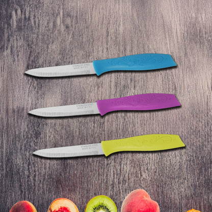 couteau d office ensemble trois