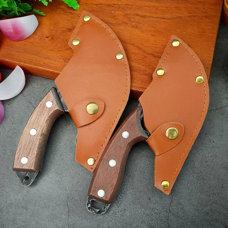 couteau hachoir etui pratique