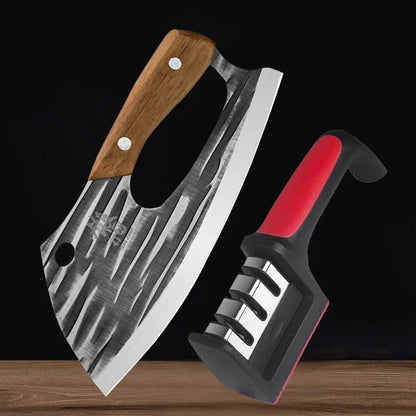 couteau hachoir variant aiguiseur