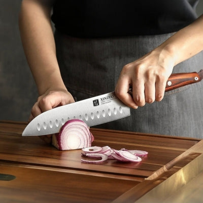 couteau santoku coupe oignon
