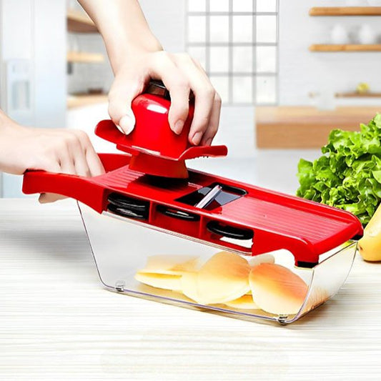 Cuisine mandoline tranche pomme de terre