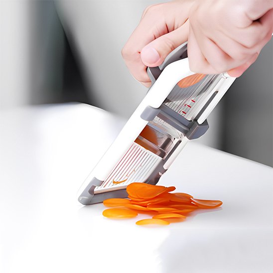 cuisine mandoline tranches fines