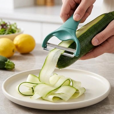 Éplucheur à légumes en fines lanières