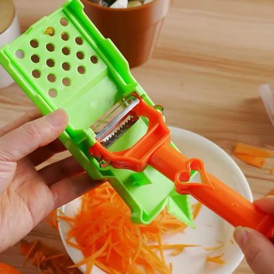éplucheur à pommes et coupe en julienne