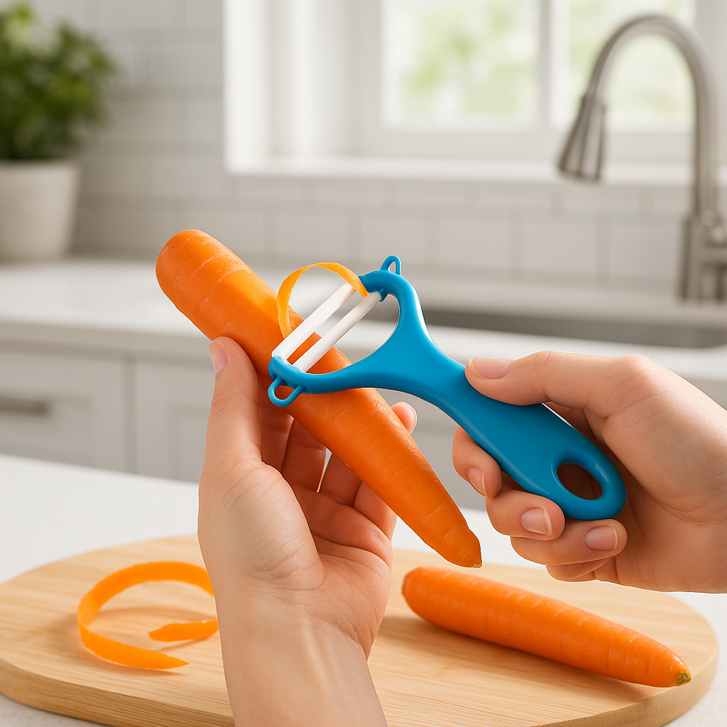 eplucheur legume lame tranchante