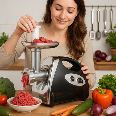 Hachoir a viande burger minute