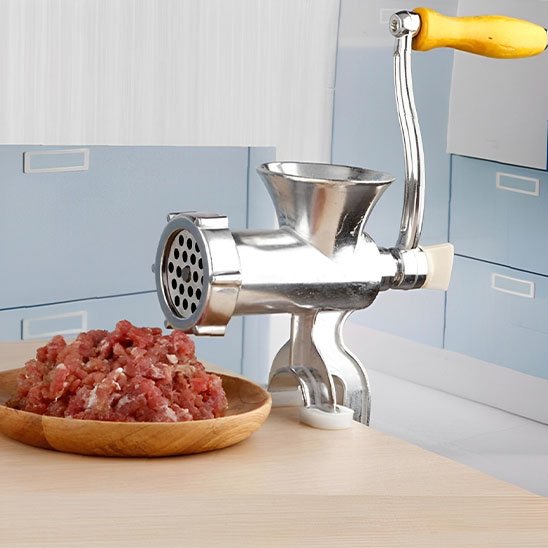 hachoir a viande en aluminium