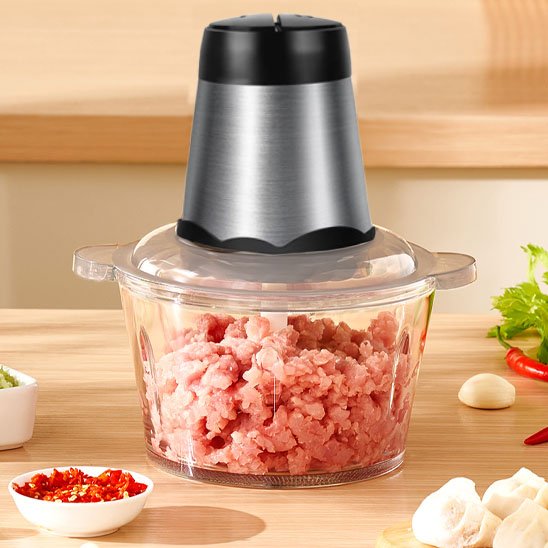 Hachoir électrique tartare frais