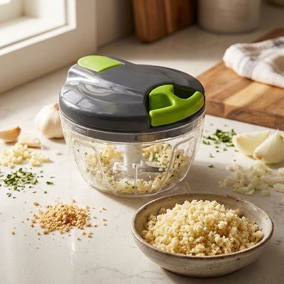 Hachoir manuel ail fraiche