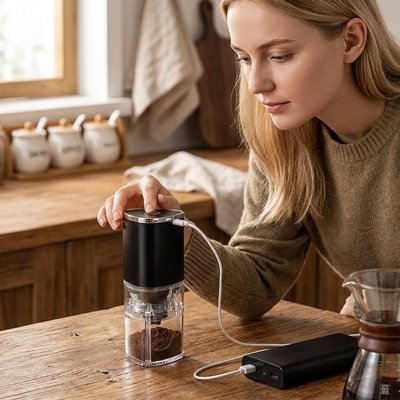  Moulin a cafe​ rechargeable