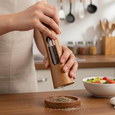  Moulin à poivre avec mécanisme de broyage