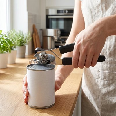   Ouvre boite manuel poignées ergonomiques
