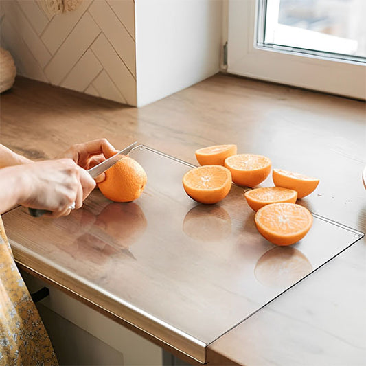 planche a decouper trancher oranges