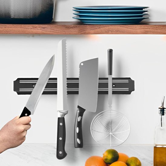 porte couteaux magnetique solide